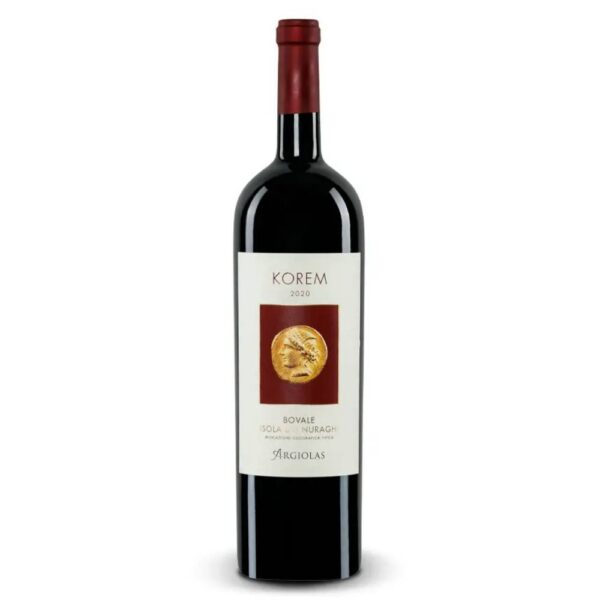 Korem 1.5 L Bovale Sardo 2020 – Argiolas Winery