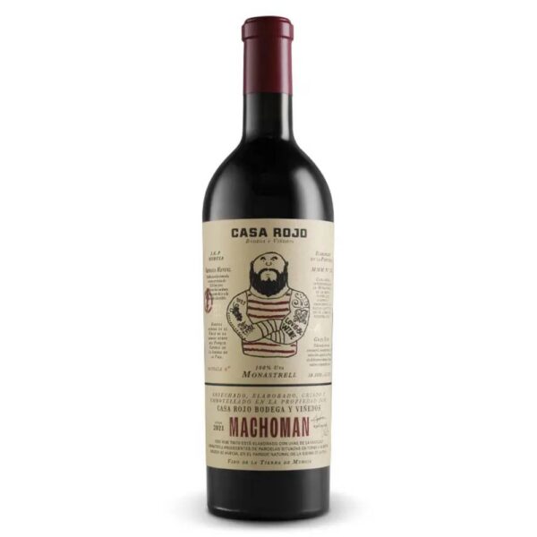 Machoman Monastrell 2021 – Casa Rojo vinarija