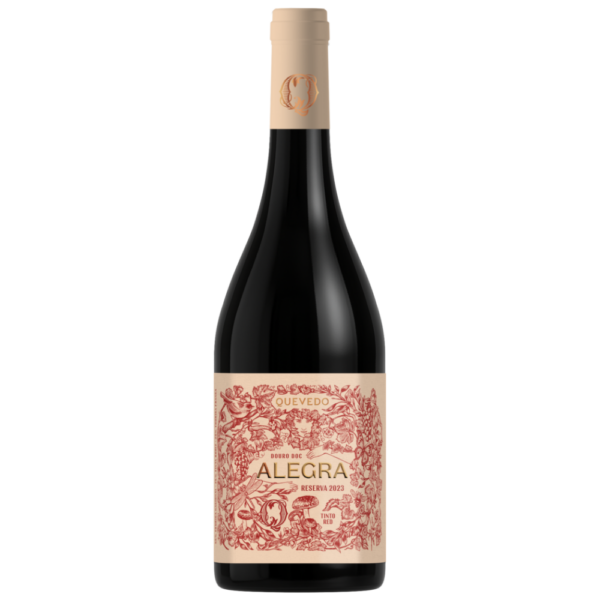 Alegra Reserva Red Touriga Franca, Tinta Roriz, Touriga Nacional 2023 – Quevedo Winery